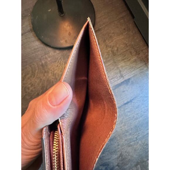 VINTAGE LOUIS VUITTON MONOGRAM PORTE MONNAIE TRESOR WALLET - Picture 8 of 9